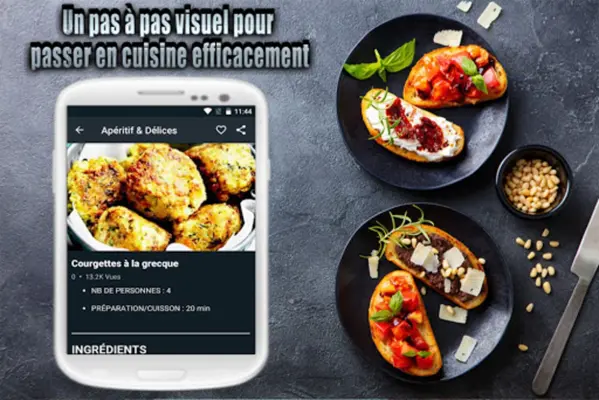 Recettes faciles et rapides android App screenshot 2