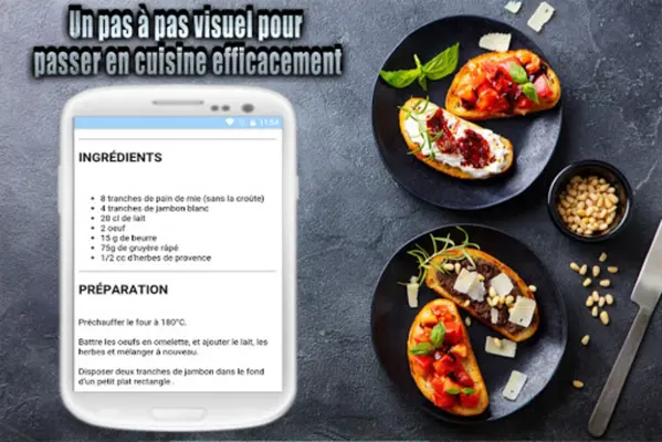 Recettes faciles et rapides android App screenshot 5