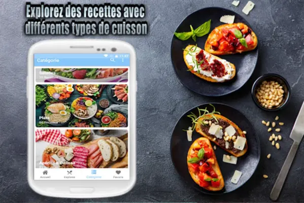 Recettes faciles et rapides android App screenshot 7