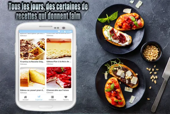 Recettes faciles et rapides android App screenshot 8